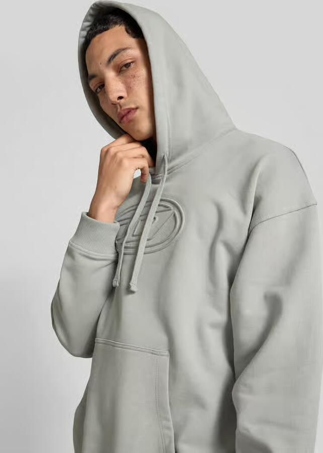 Diesel Hoodie met labeldetail