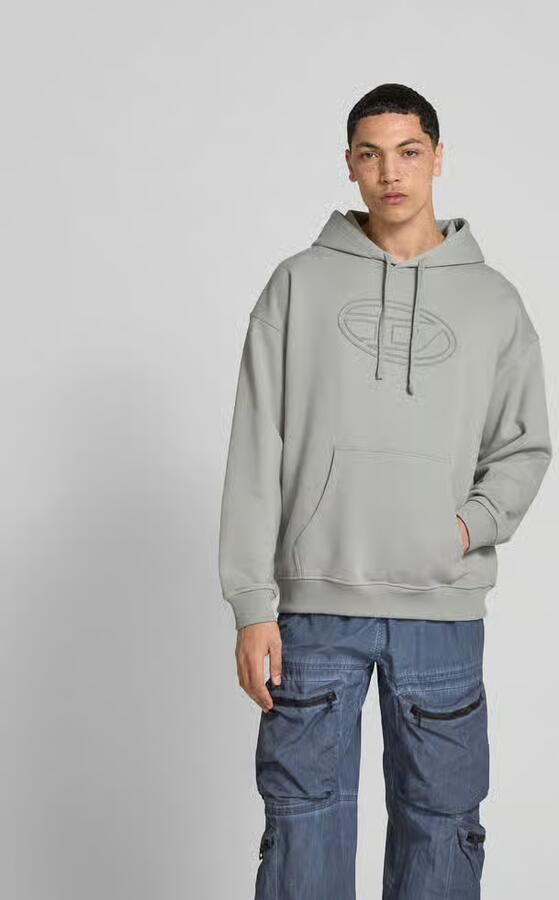 Diesel Hoodie met labeldetail - Foto 2