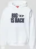 Diesel hoodie met labelprint