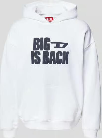Diesel hoodie met labelprint - Foto 2
