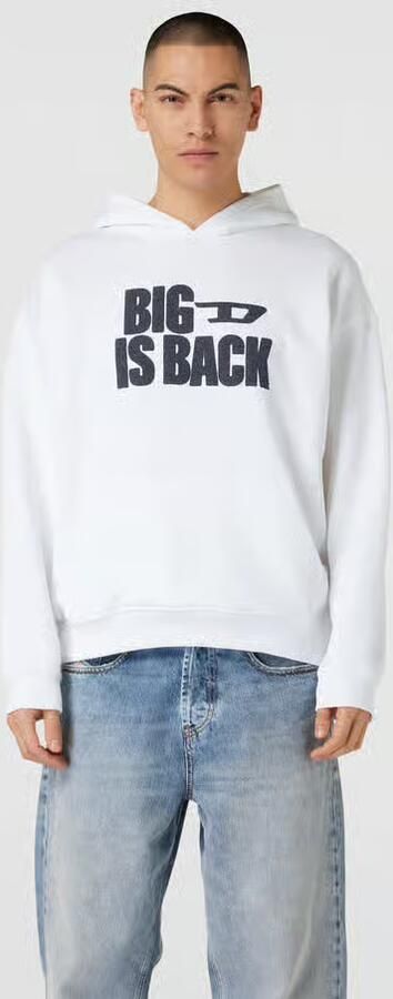 Diesel hoodie met labelprint - Foto 3