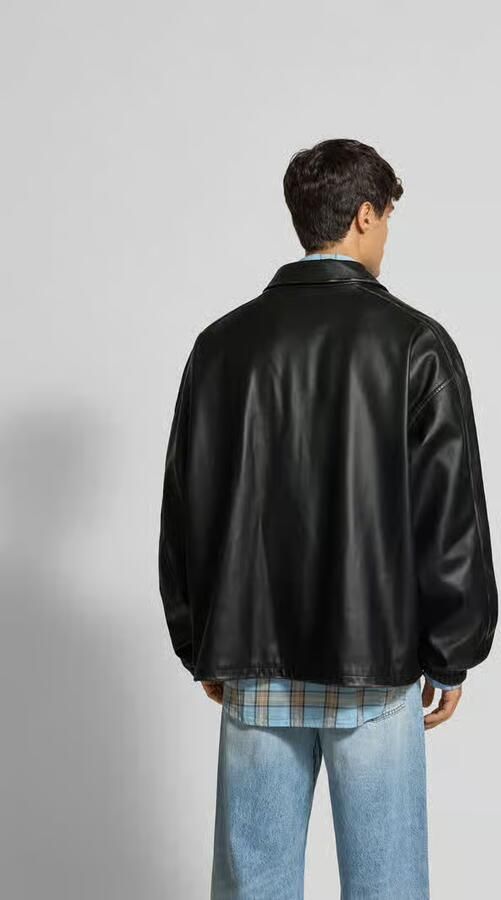Diesel Jas in leerlook - Foto 3