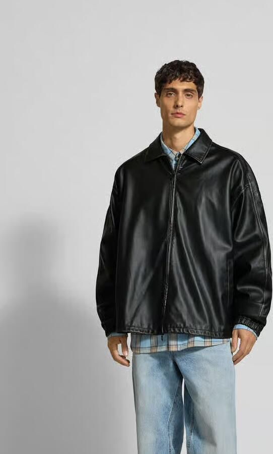 Diesel Jas in leerlook - Foto 2