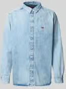 Diesel Jeanshemd met drukknoopsluiting