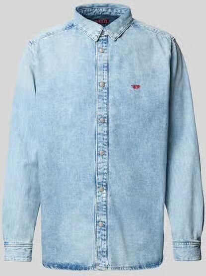 Diesel Jeanshemd met drukknoopsluiting - Foto 2