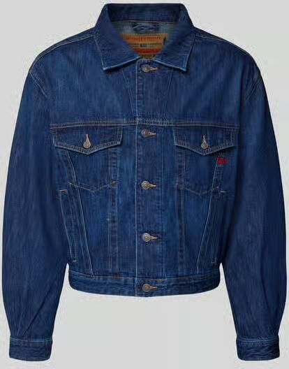 Diesel Jeansjack met knoopsluiting - Foto 2