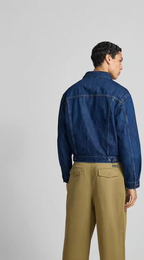 Diesel Jeansjack met knoopsluiting - Foto 3