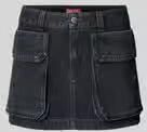 Diesel Jeansrok met klepzakken