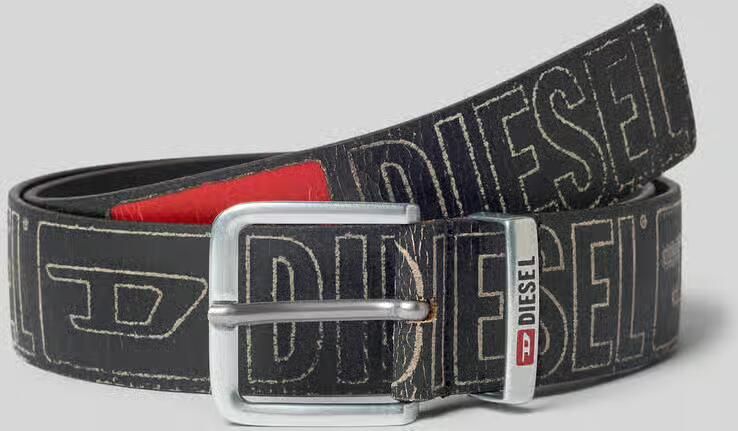 Diesel Leren riem van echt leer - Foto 2