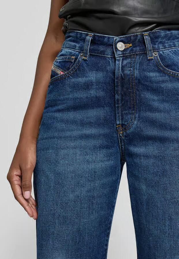 Diesel loose fit jeans met 5-pocketmodel