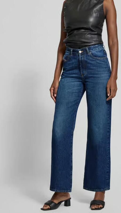 Diesel loose fit jeans met 5-pocketmodel - Foto 3
