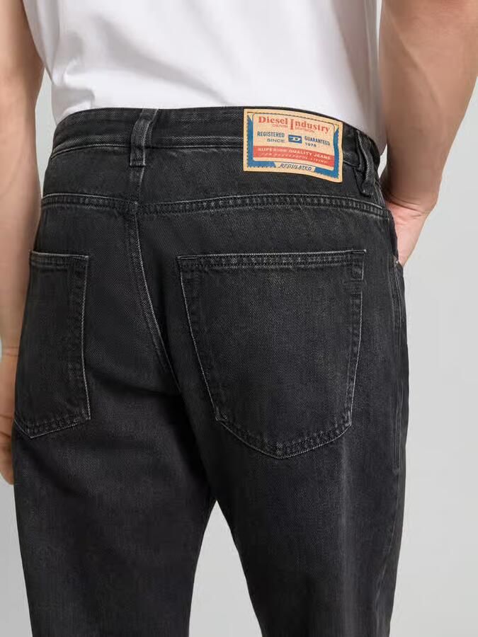 Diesel loose fit jeans met lyocell