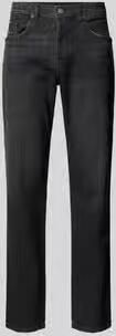Diesel Low waist straight fit jeans met labelpatch