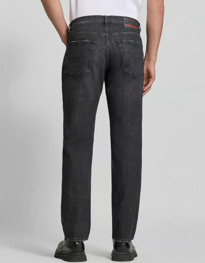 Diesel Low waist straight fit jeans met labelpatch - Foto 2