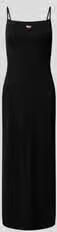 Diesel Midi-jurk met labeldetail