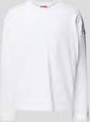 Diesel oversized sweatshirt met labeldetail