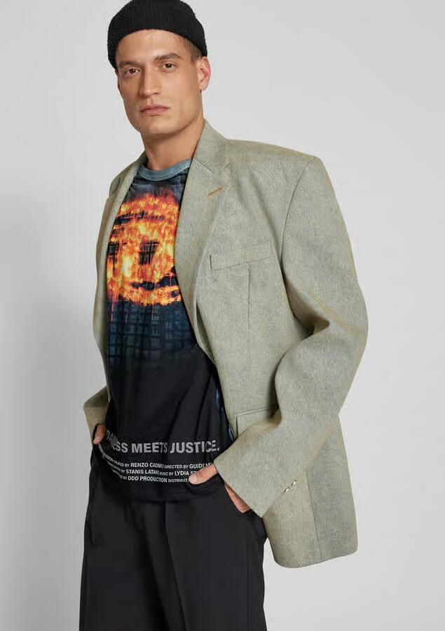Diesel oversized t-shirt van puur katoen