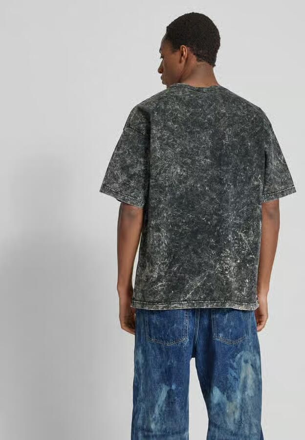 Diesel oversized t-shirt van puur katoen - Foto 3