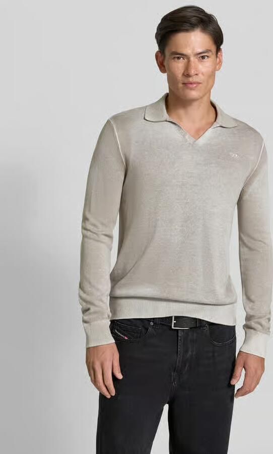 Diesel Pullover met polokraag model 'K-LAWRENCE' - Foto 3