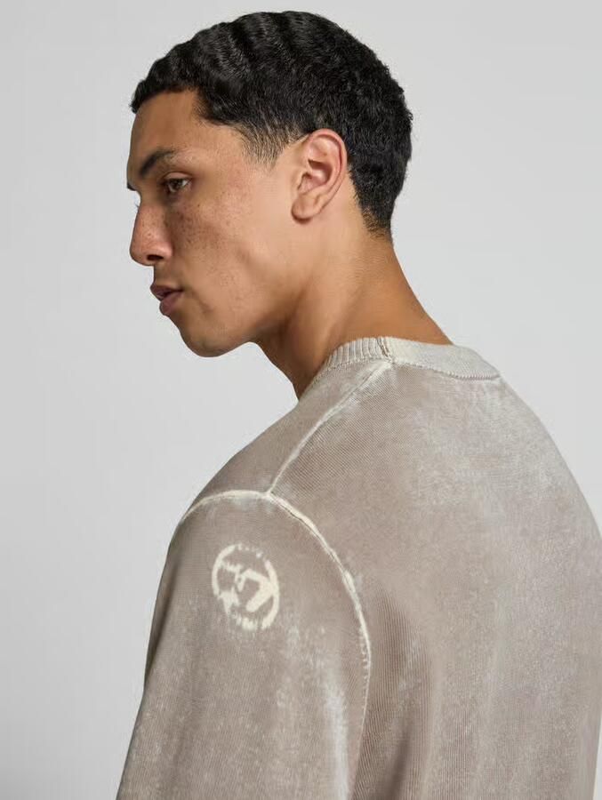 Diesel Pullover met ribboorden