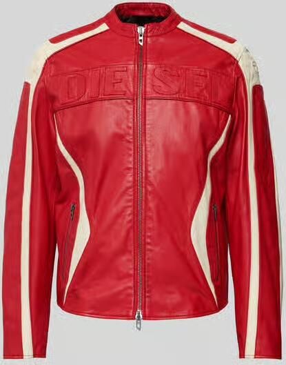 Diesel Regular Fit jas in lederlook - Foto 2