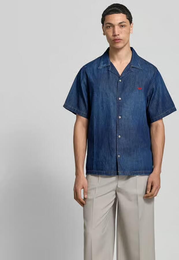 Diesel Regular fit jeanshemd van katoen - Foto 3