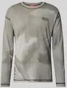 Diesel Regular fit shirt met lange mouwen van hennep-mix