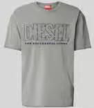 Diesel Regular fit T-shirt met Logodetail
