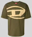 Diesel Regular fit T-shirt met logoprint
