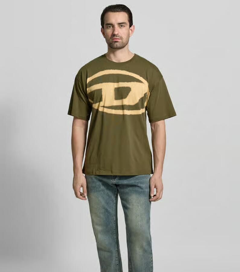 Diesel Regular fit T-shirt met logoprint - Foto 2