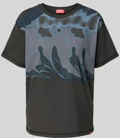 Diesel Regular fit T-shirt met motiefprint - Foto 2