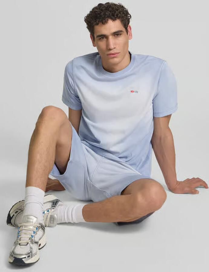 Diesel regular fit T-shirt van puur katoen