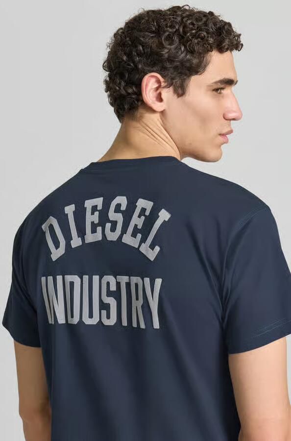 Diesel Regular fit t-shirt van puur katoen