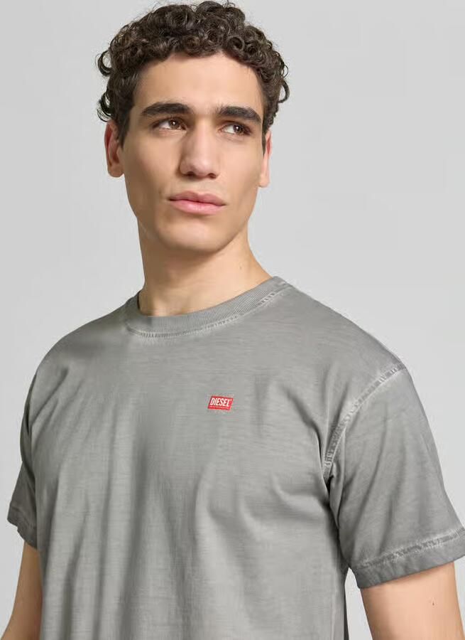 Diesel Regular fit t-shirt van puur katoen