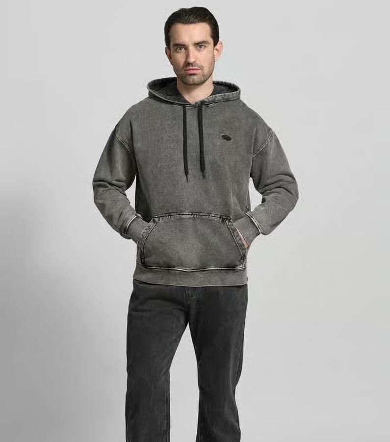 Diesel Relaxed fit hoodie in denim-look - Foto 2
