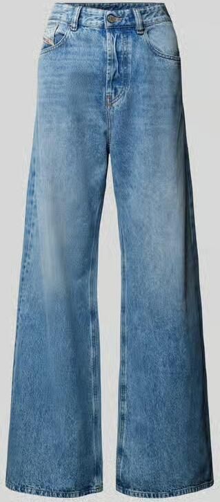 Diesel relaxed fit jeans met contrasterende stiksels - Foto 2