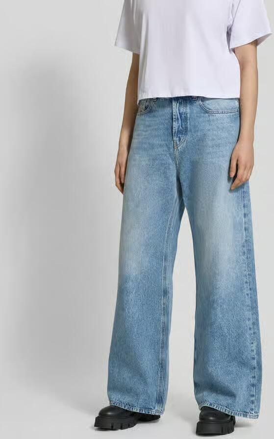 Diesel relaxed fit jeans met contrasterende stiksels - Foto 3