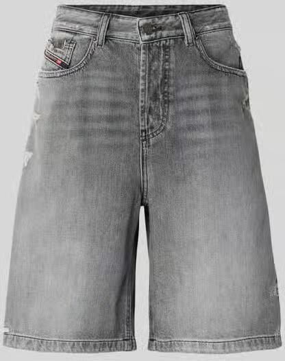 Diesel relaxed fit korte jeans van katoen - Foto 2