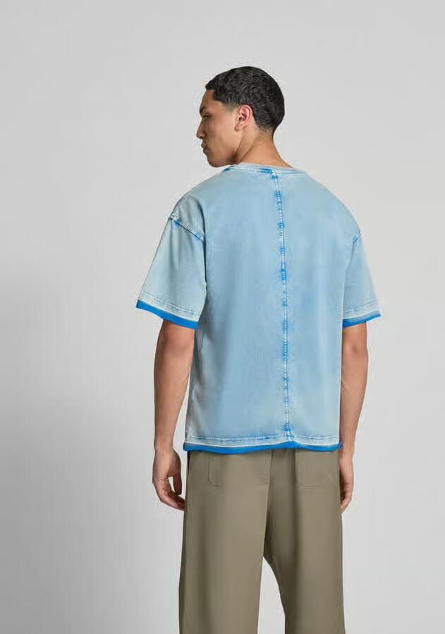 Diesel Relaxed fit T-shirt in denimlook - Foto 2
