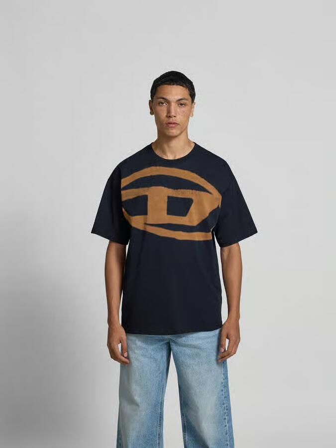Diesel Relaxed fit T-shirt met logoprint - Foto 2
