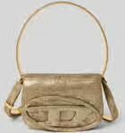Diesel Schoudertas met logo-applicatie