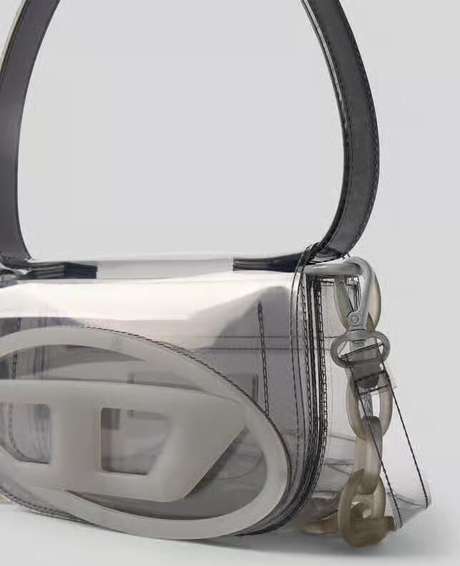 Diesel Shoulderbag met logodetail