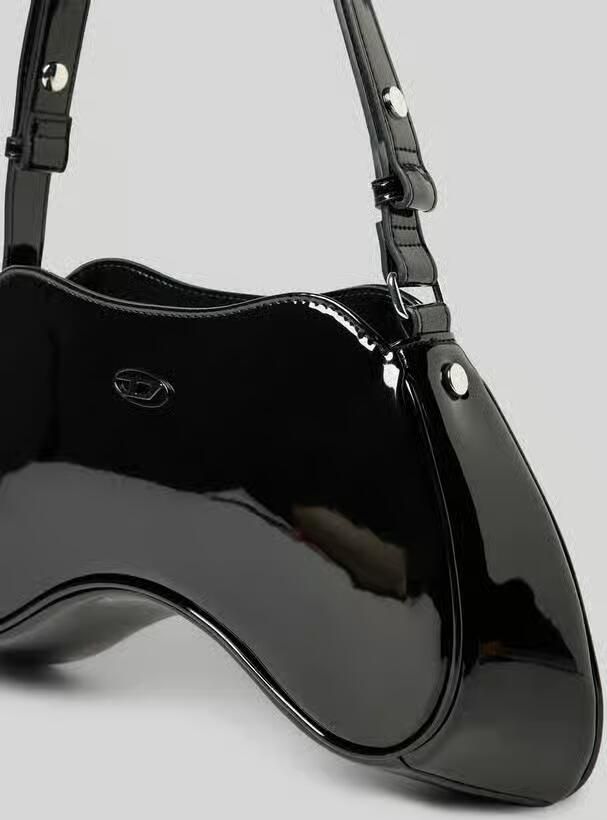 Diesel Shoulderbag met logodetail