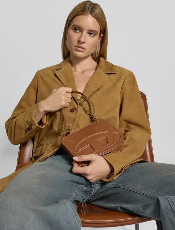 Diesel Shoulderbag met logodetail - Foto 2