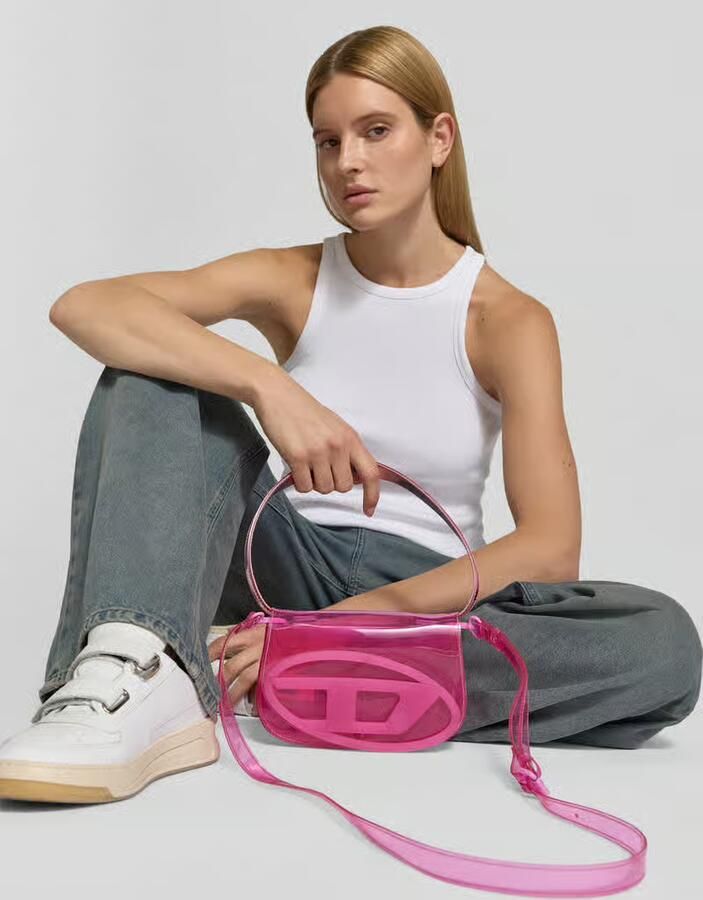 Diesel Shoulderbag met logodetail - Foto 2