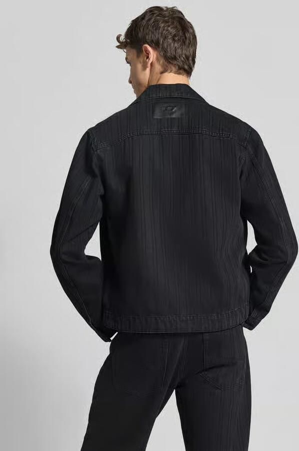 Diesel Slim fit jeansjack van katoenmix - Foto 2