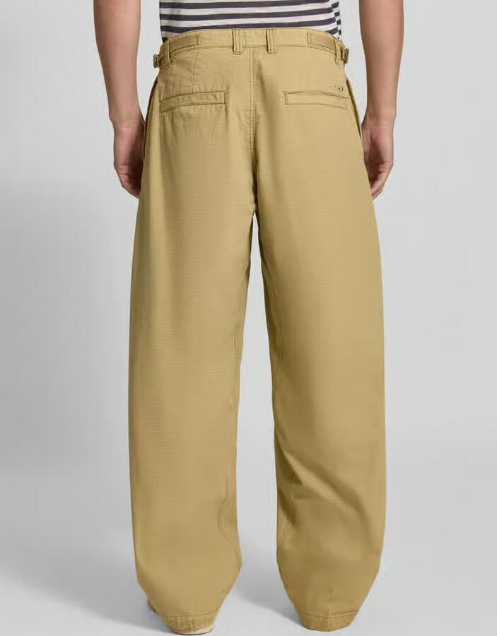 Diesel straight fit broek van puur katoen - Foto 2