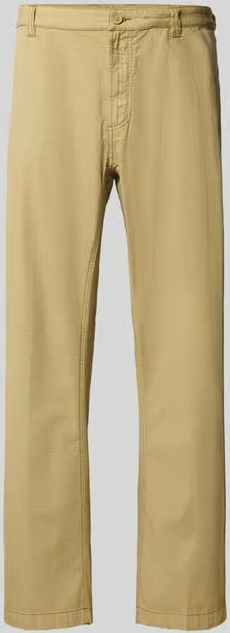 Diesel straight fit broek van puur katoen - Foto 3
