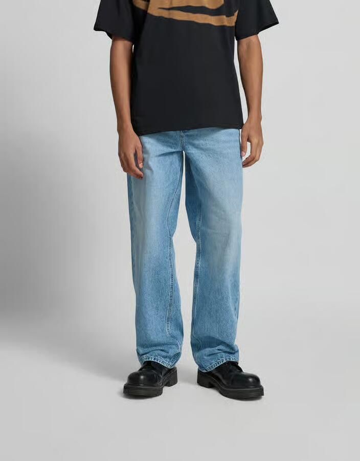Diesel Straight fit jeans met logopatch - Foto 2