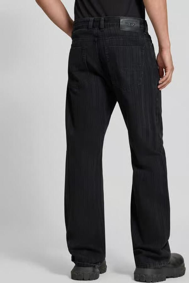 Diesel straight fit jeans met viscose - Foto 2